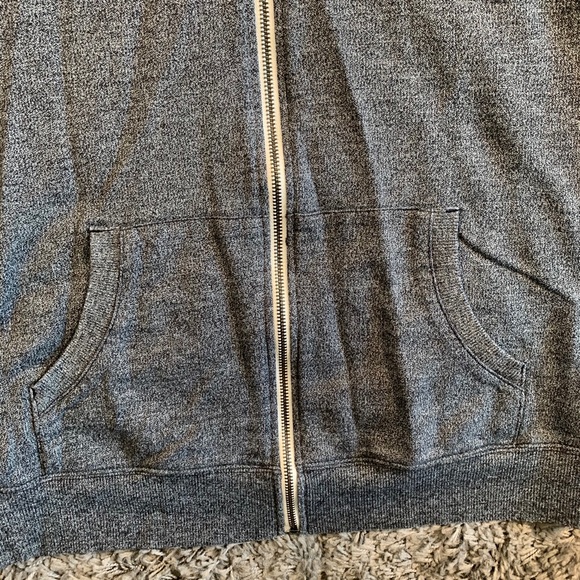 Men’s BDG Zip-Up Hoodie Sweatshirt Size Large Gray - Picture 3 of 9